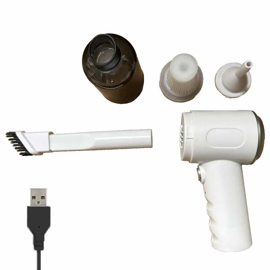 aspirateur portable blanc