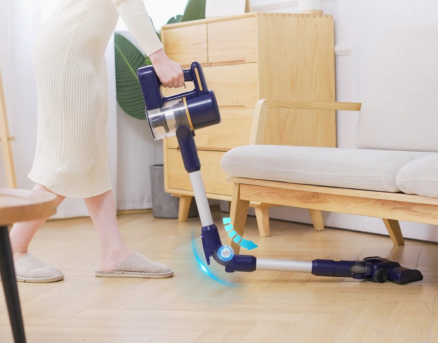 Aspirateur sans fil utilisation