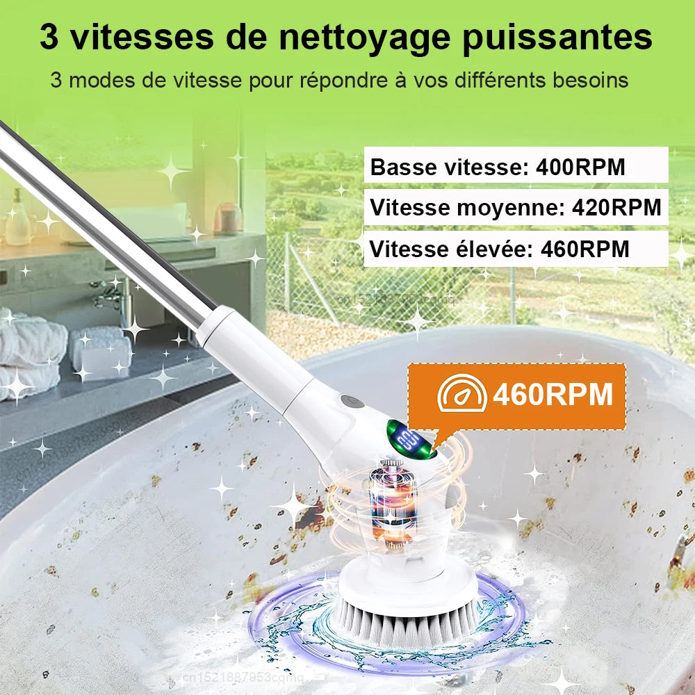 Brosse a nettoyage electrique puissance