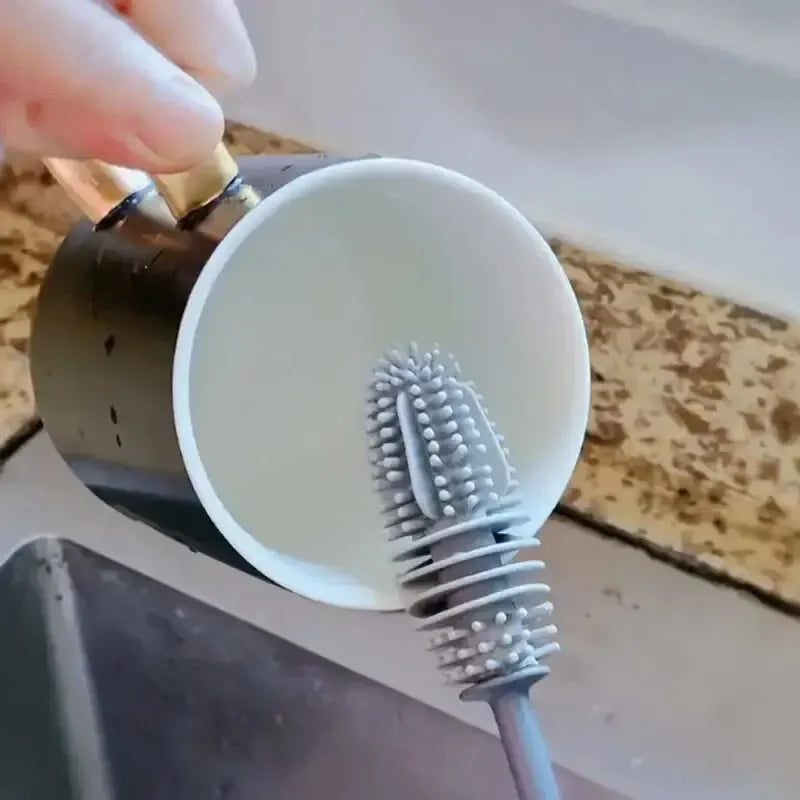 Brosse de nettoyage bouteille tasse
