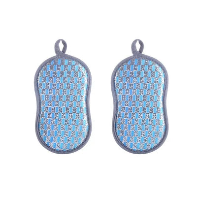 Eponge de cuisine bleu 2piece