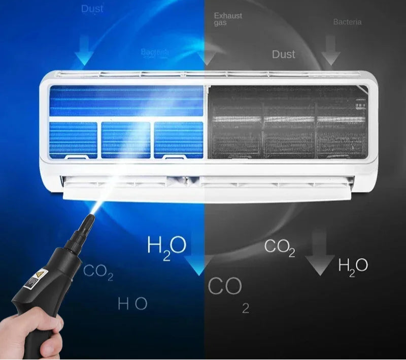 Nettoyeurs a vapeur portatifs affiche
