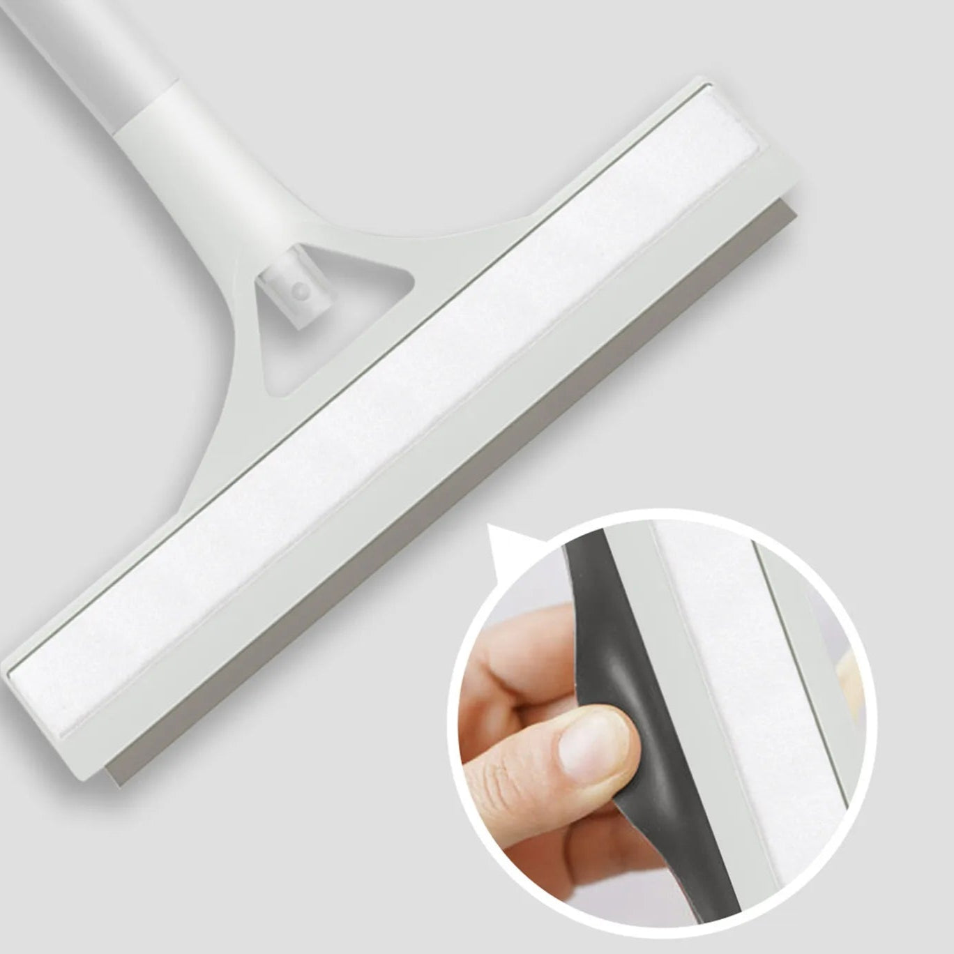 Raclette de douche caoutchouc nettoyant