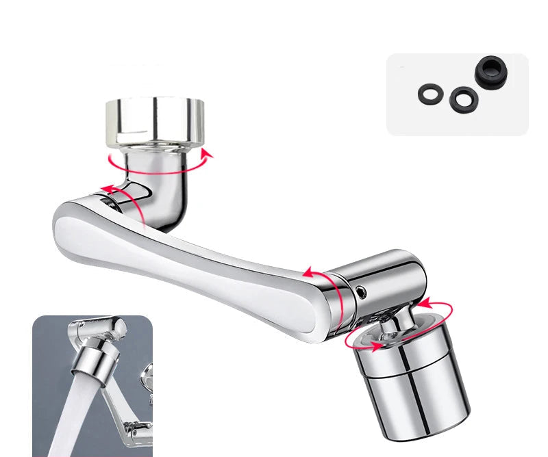 Rallonge de robinet 1 mode blanc