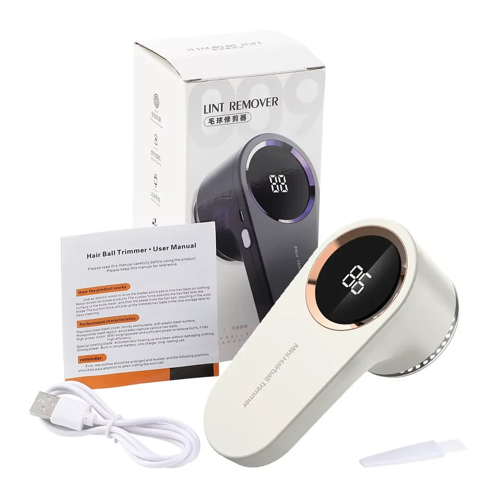 Rasoir electrique de peluche blanc