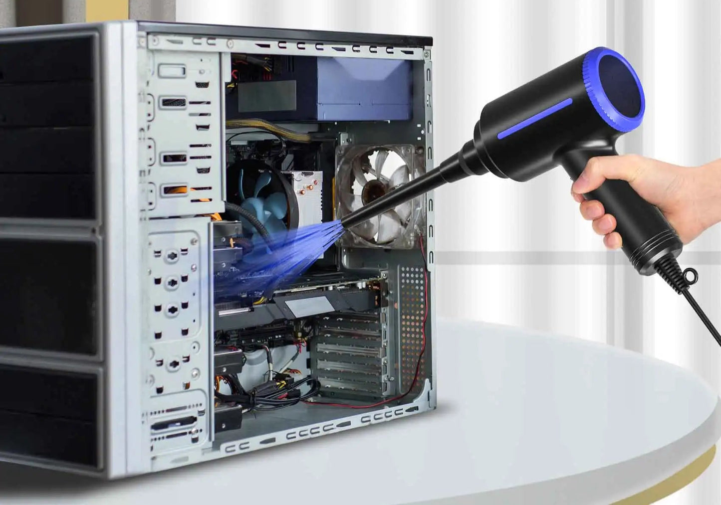 Souffleur d'air ordinateur