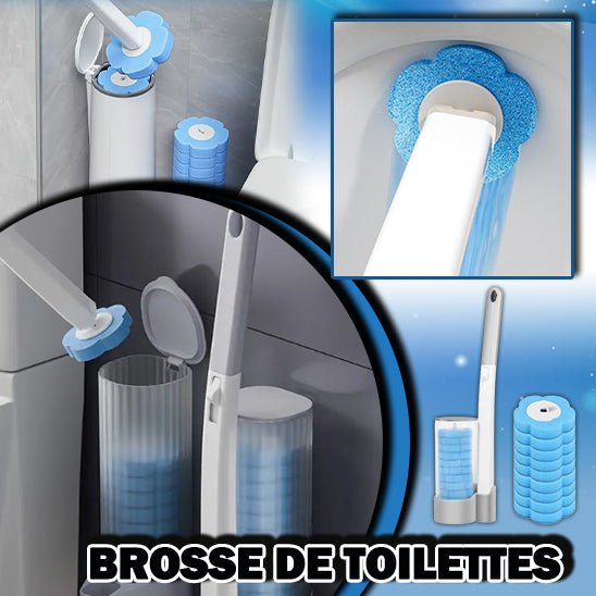 Brosse WC - Brosse Blue Hygiène™ - Clean Flush WC