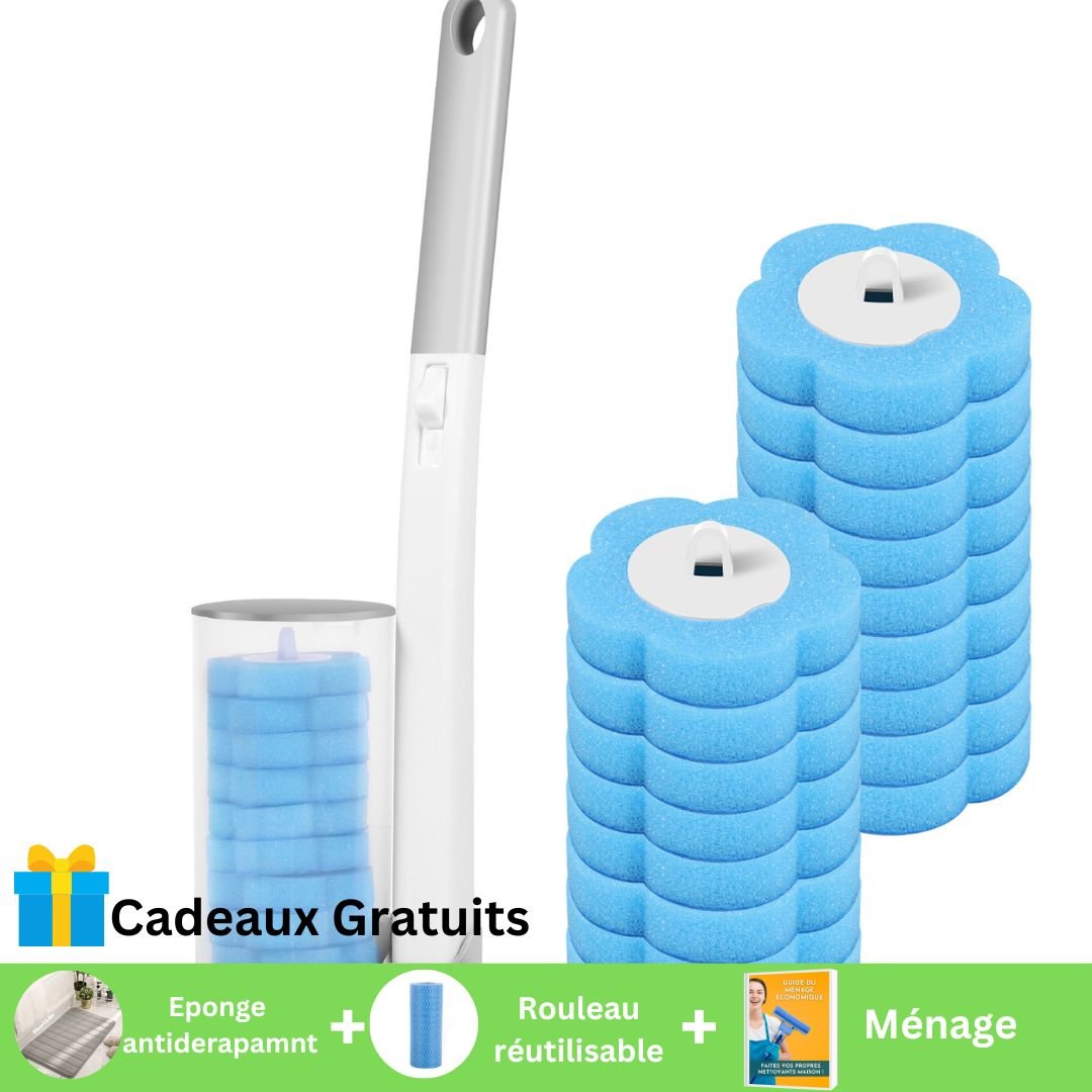 Brosse WC - Brosse Blue Hygiène™ - Clean Flush WC