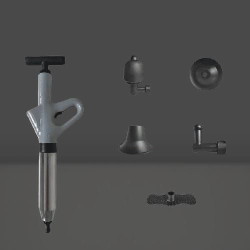 Deboucheur WC  -gris