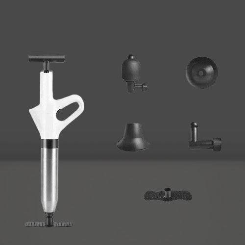 Deboucheur WC - blanc