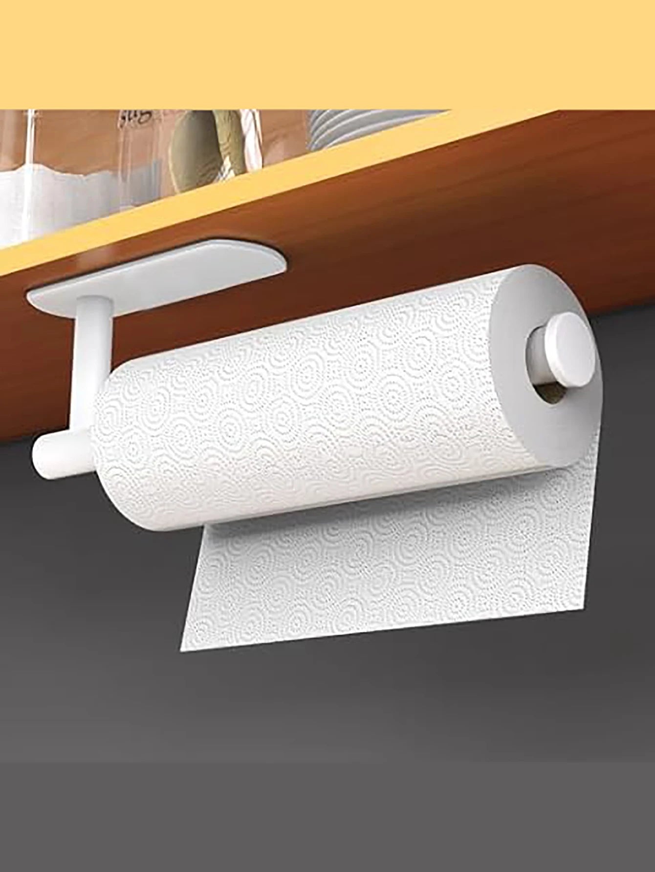 porte papier multi usage cuisine blanc