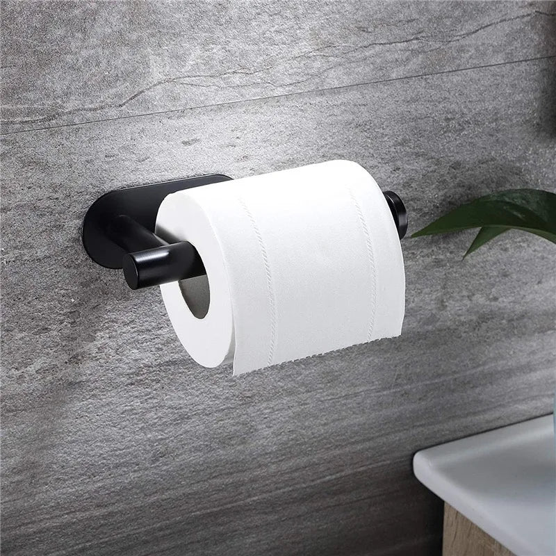 porte papier multi usage toilette noir