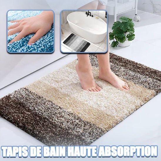 tapis absorbant brun