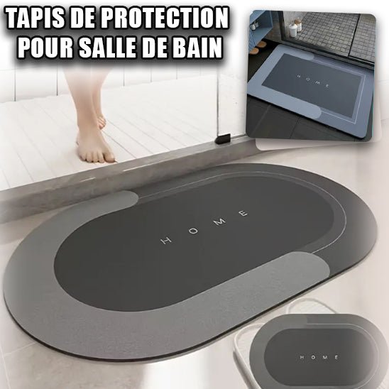 Tapis de Bain Antiderapant - Secur - Tapis™ - Clean Flush WC