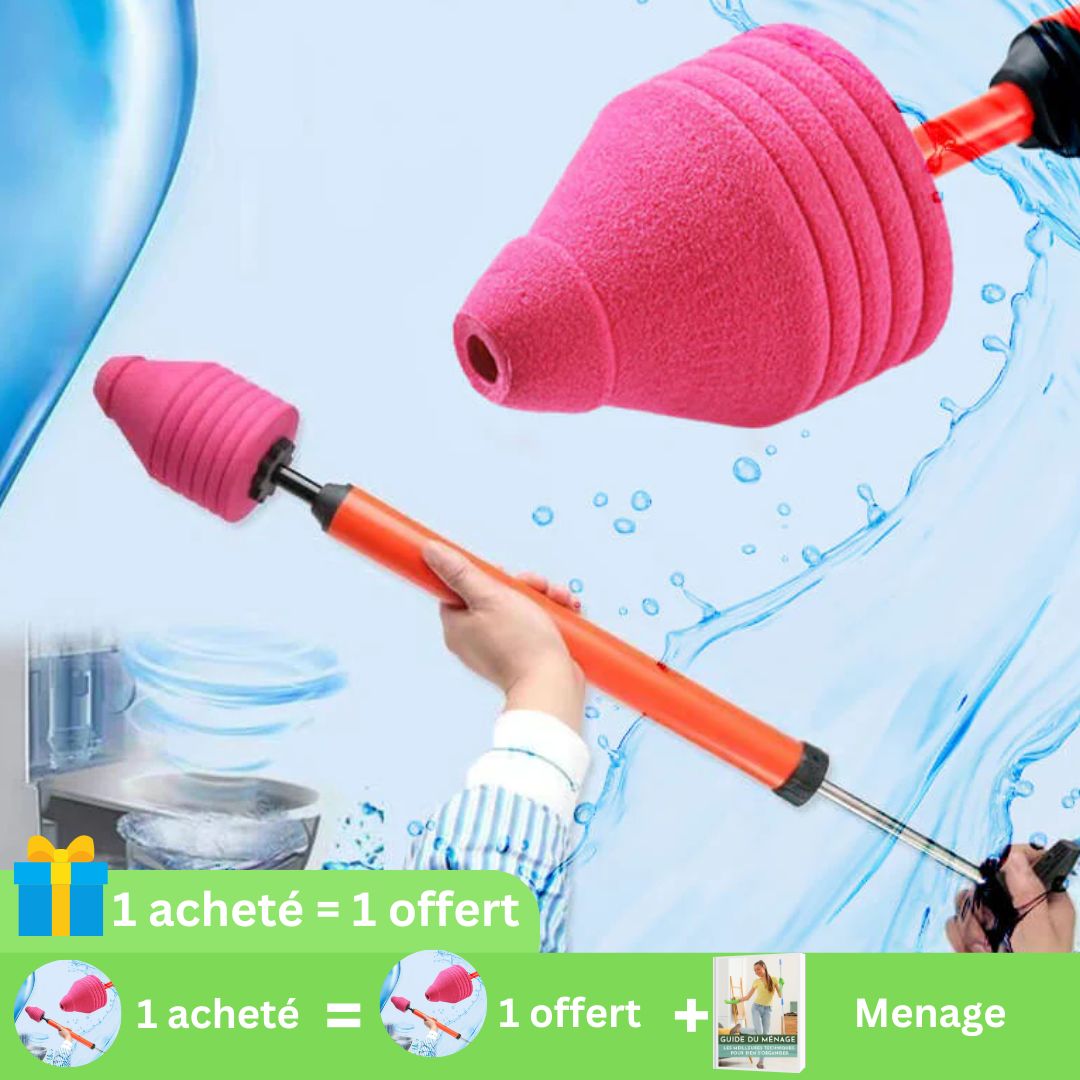 Ventouse toilette - Piston Drainage Plus™ - Clean Flush WC