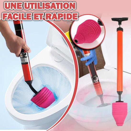 Ventouse toilette - Piston Drainage Plus™ - Clean Flush WC